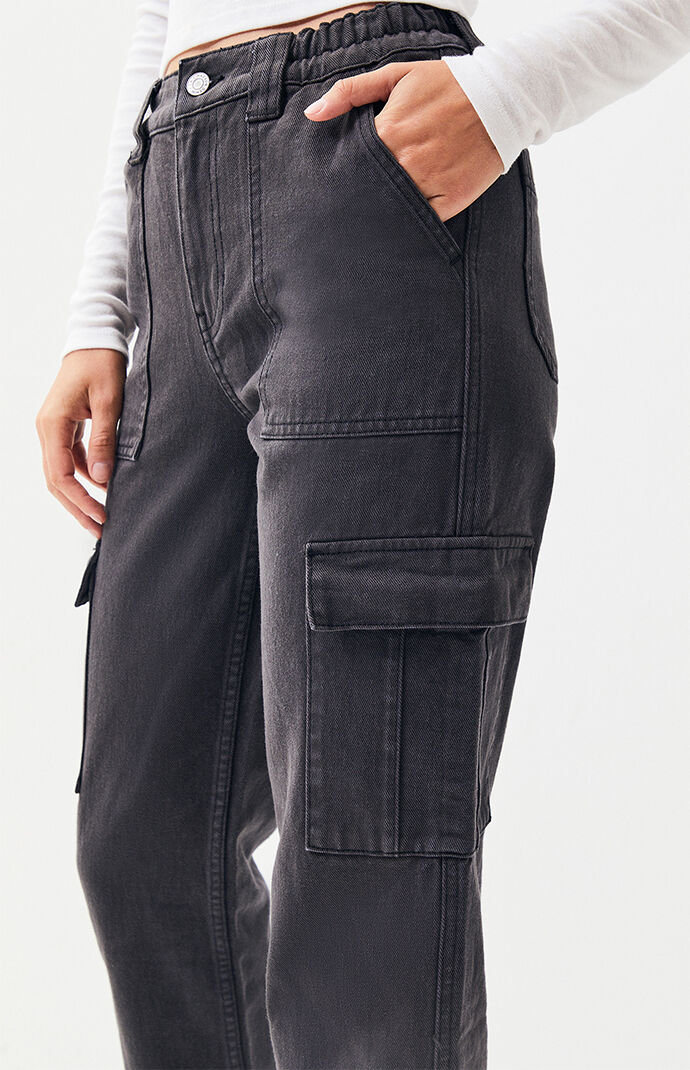 black cargo pants womens