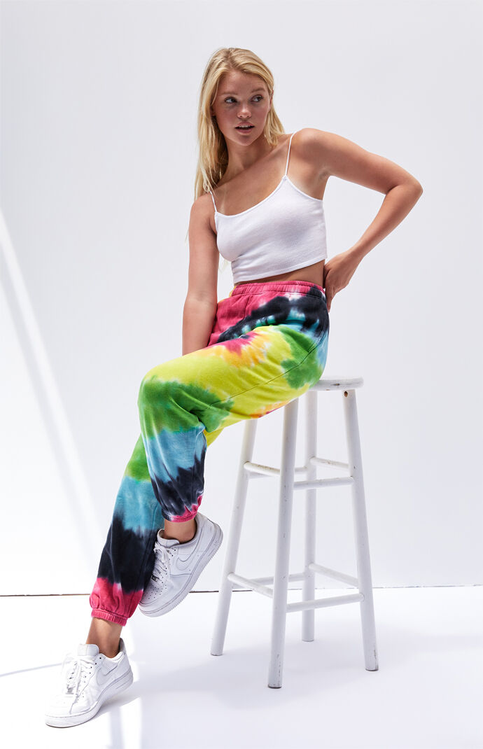 Vivid Tie Dye Sweatpants