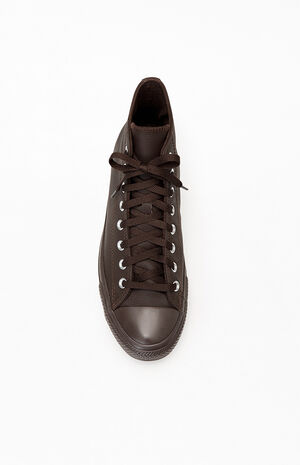 Converse Chuck Taylor All Star Leather High Top Shoes image number 5