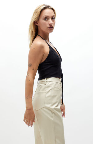 Euphoria Lace-Up Halter Top image number 3