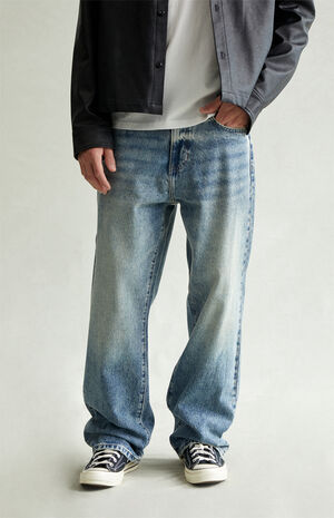 Dylan Baggy Jeans Medium Blue Wash image number 2