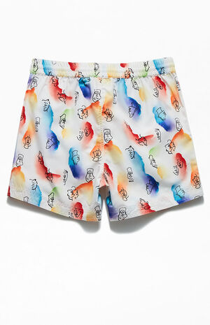 Abstract Shape 15" Swim Trunks image number 2