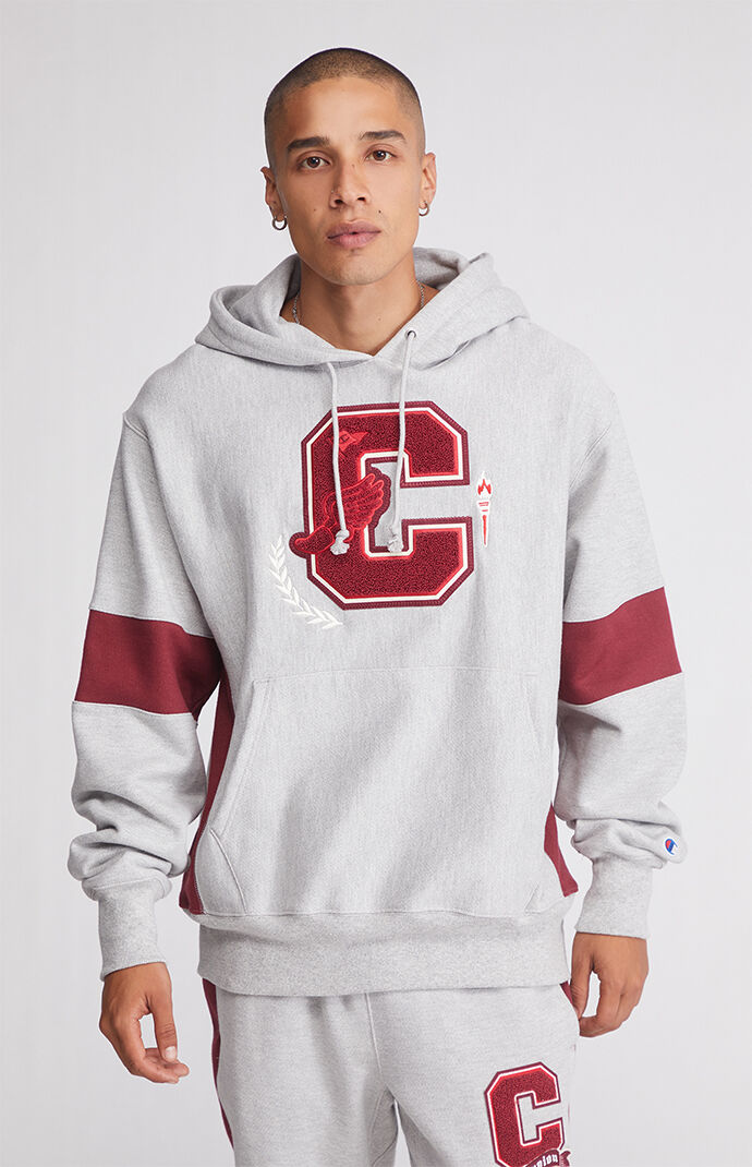Champion varsity c logo new arrivals pullover hoodie