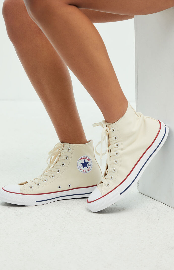 chuck taylor all star high top ivory