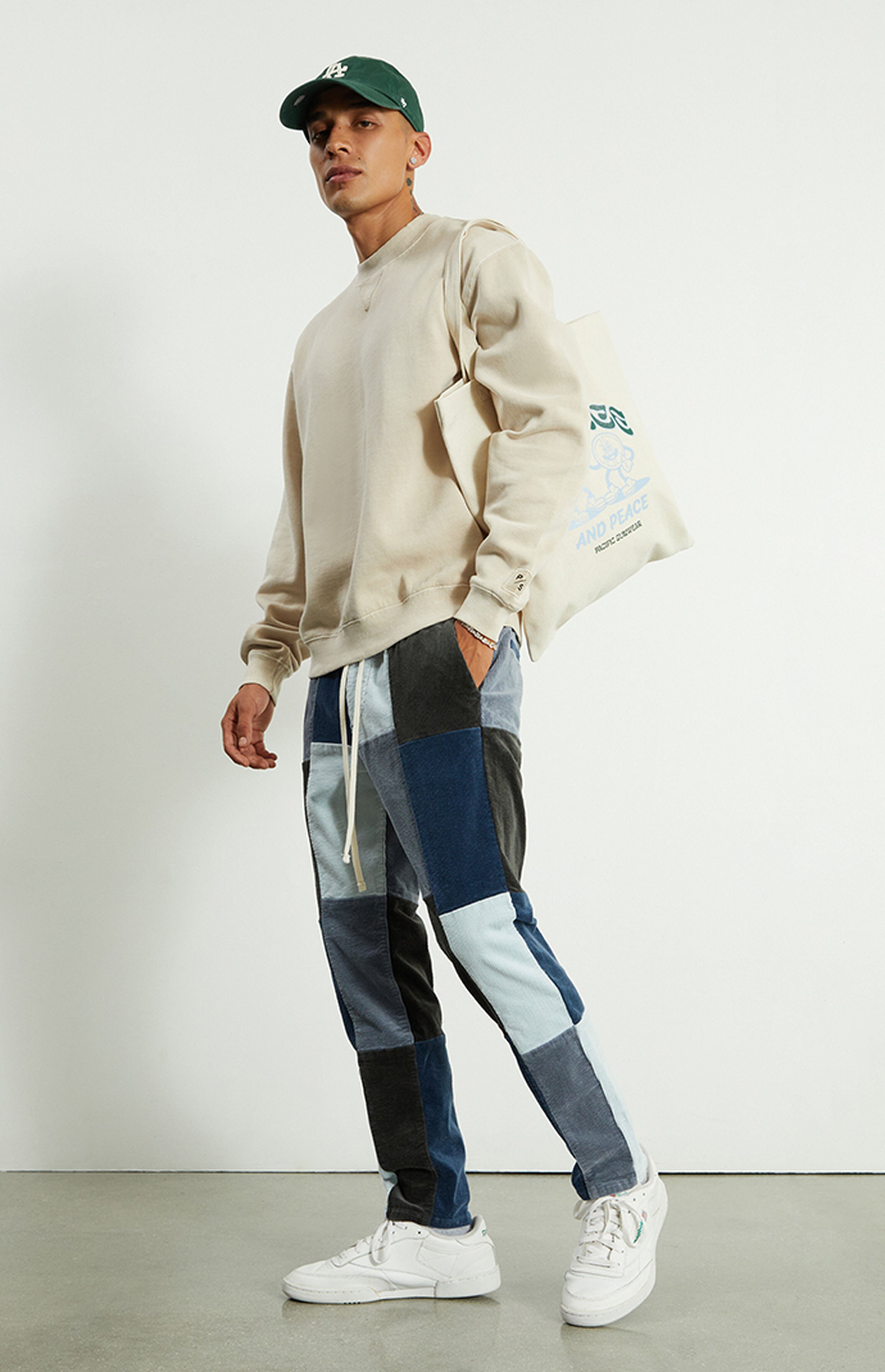 pacsun blue corduroy pants