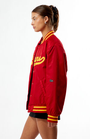 USC Trojans A-Game Varsity Bomber Jacket image number 3