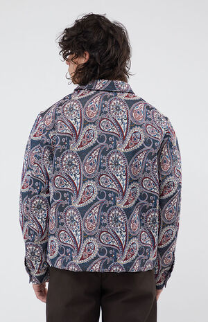 Navy Tapestry Gas Jacket image number 3