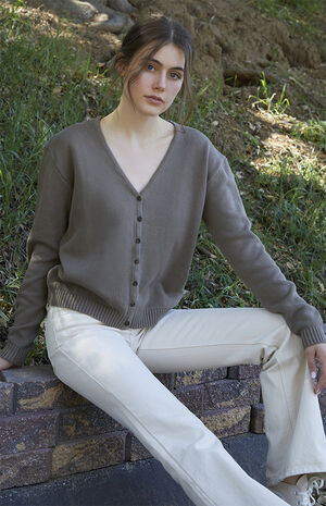 Brown Billie Cardigan image number 1