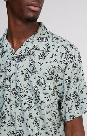 Bandana Paisley Woven Camp Shirt image number 2