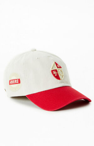 San Francisco 49ers Sidestep Clean Up Dad Hat image number 1