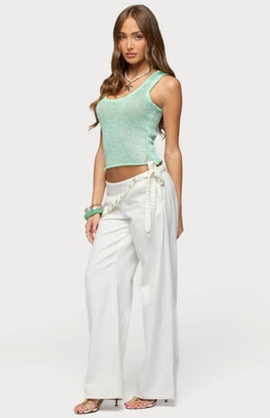Eleora Sequin Knit Tank Top image number 4