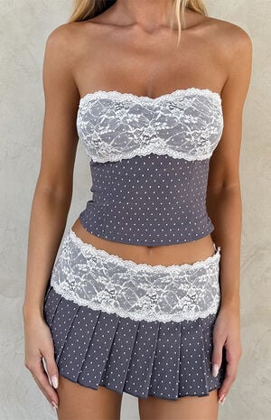 Kittie Lace Mini Skort image number 1