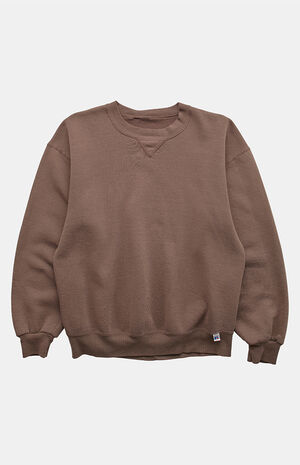 Brown '90s Russell Crew Neck Sweatshirt image number 1