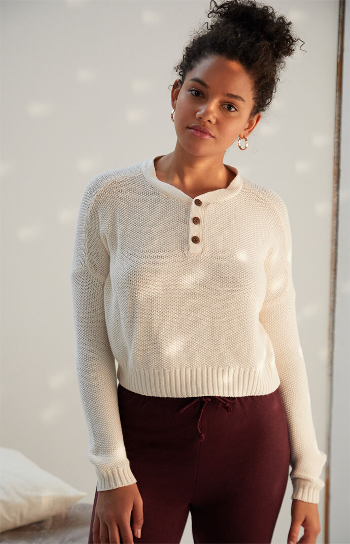 Henley Dolman Sweater