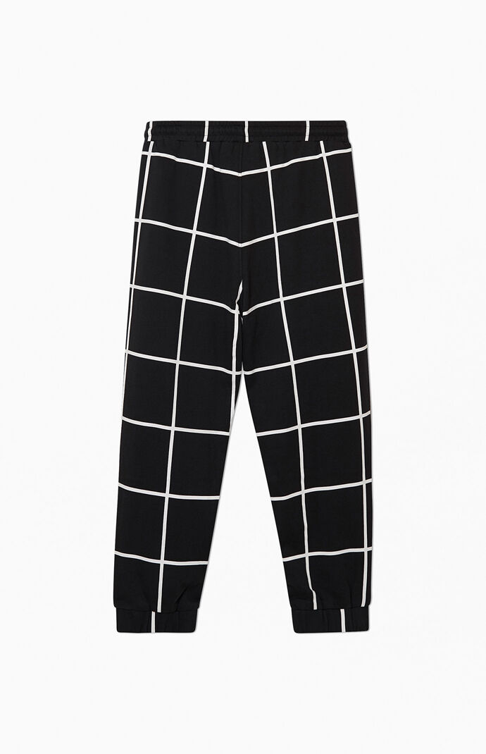 Windowpane Jogger Pants