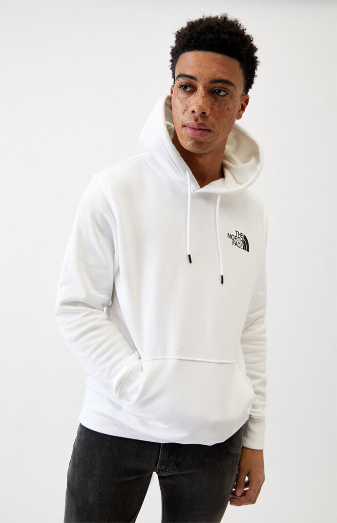 White Red Box Hoodie