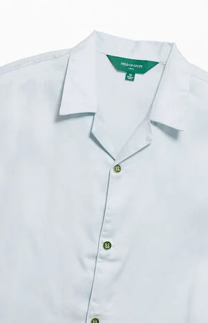by Pacsun Blue Eastside Camp Shirt image number 3