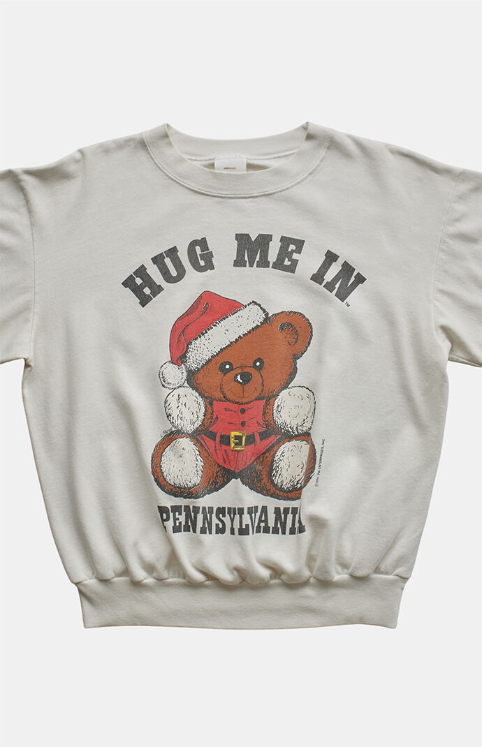 PS VINTAGE '90s Huge Me in Pennsylvania Christmas Crew Neck Sweatshirt