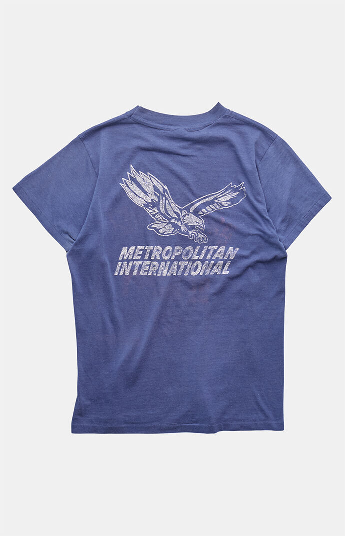 PS VINTAGE 80s Metropolitan International Graphic T-Shirt