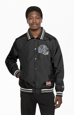 Las Vegas Raiders Football Varsity Jacket image number 1
