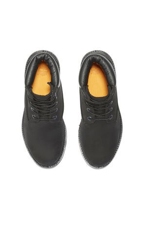 Women's Black Premium 6inch Lace-Up Waterproof Boots image number 3