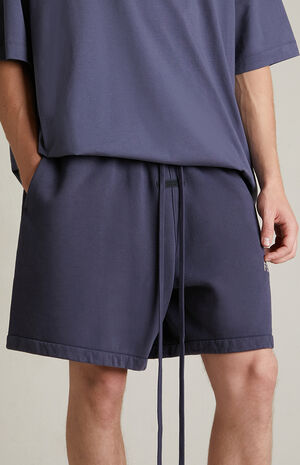 Marine Heavy Fleece Soccer Sweat Shorts image number 5