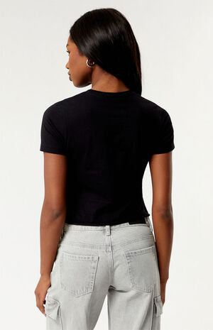 Desert Strip Cropped T-Shirt image number 4