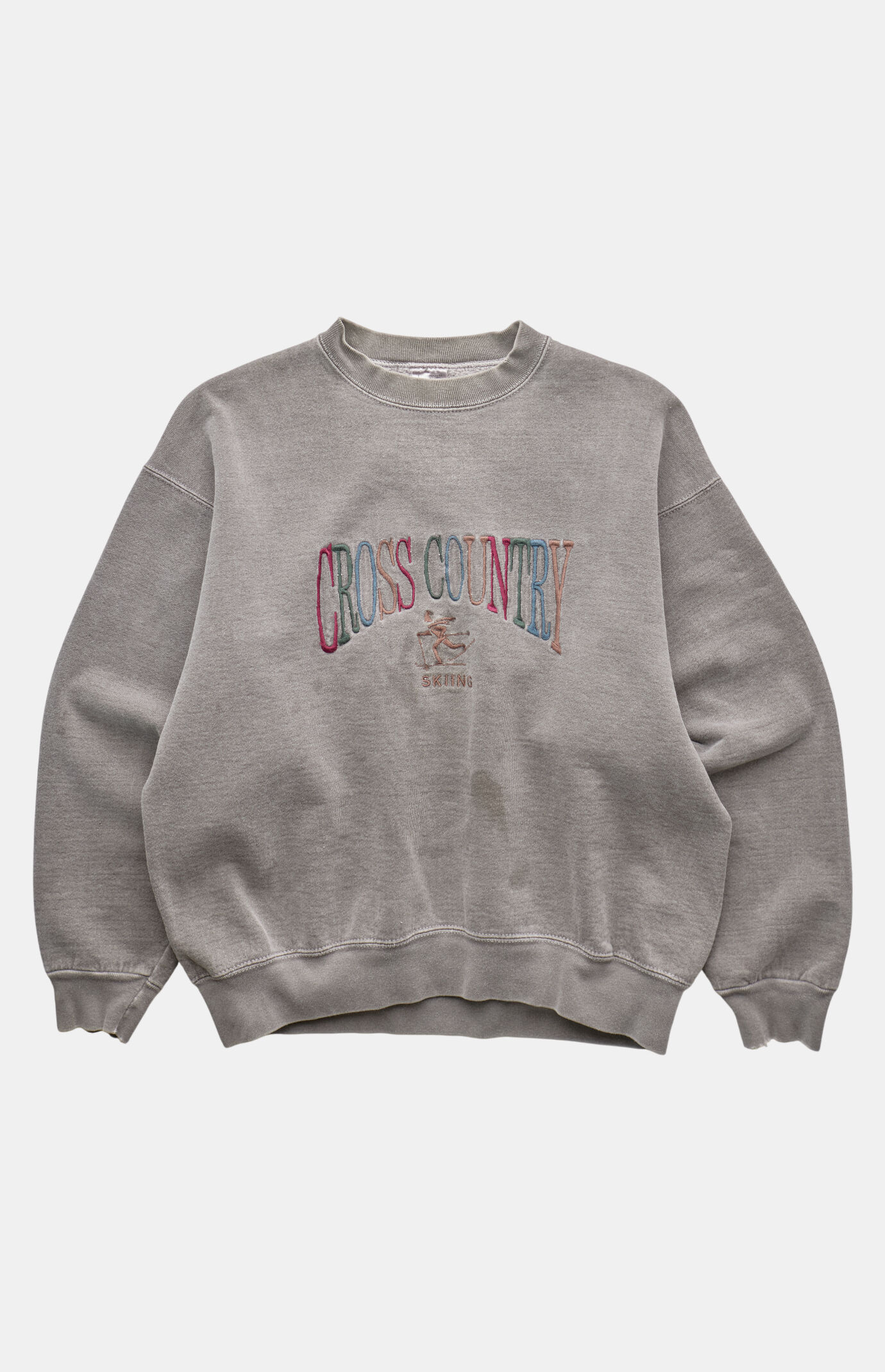 PS VINTAGE 90s Cross Country Skiing Neck Sweatshirt