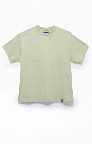 Green Vintage Wash Heavyweight T-Shirt image number 1