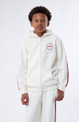 x PacSun Kids Recycled Full Zip Hoodie image number 3