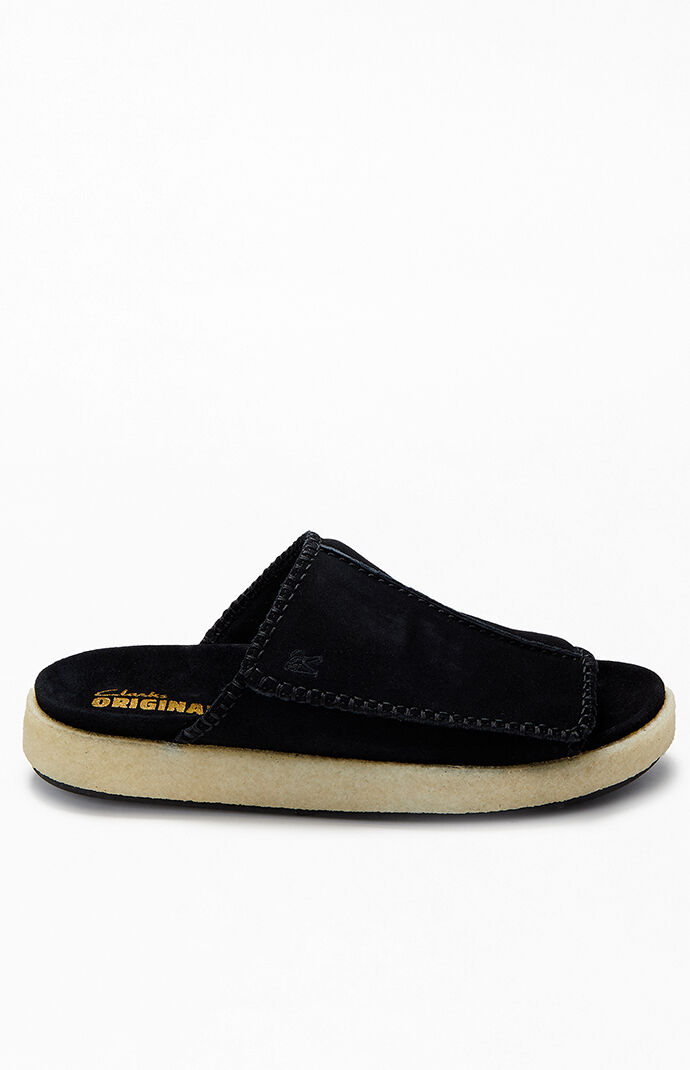 Clarks｜SLIPPERS (OVERLEIGH SLIDE COLA SUEDE (26175780)) org.jpg