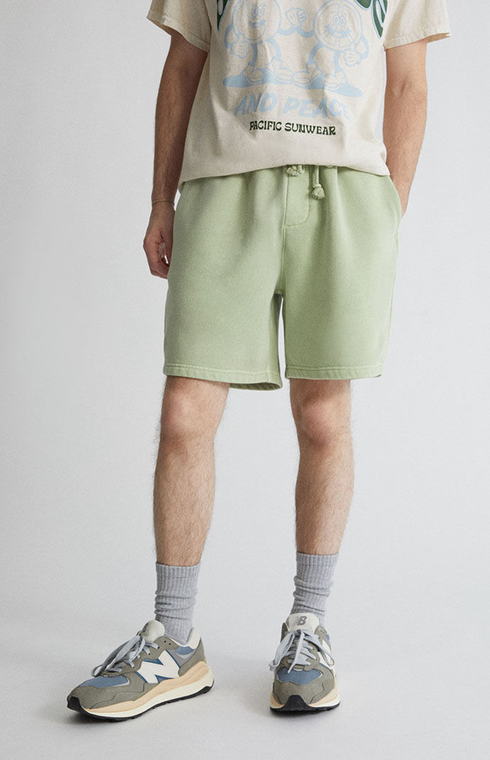 Olive hotsell sweat shorts