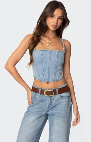 Tennessee Denim Corset