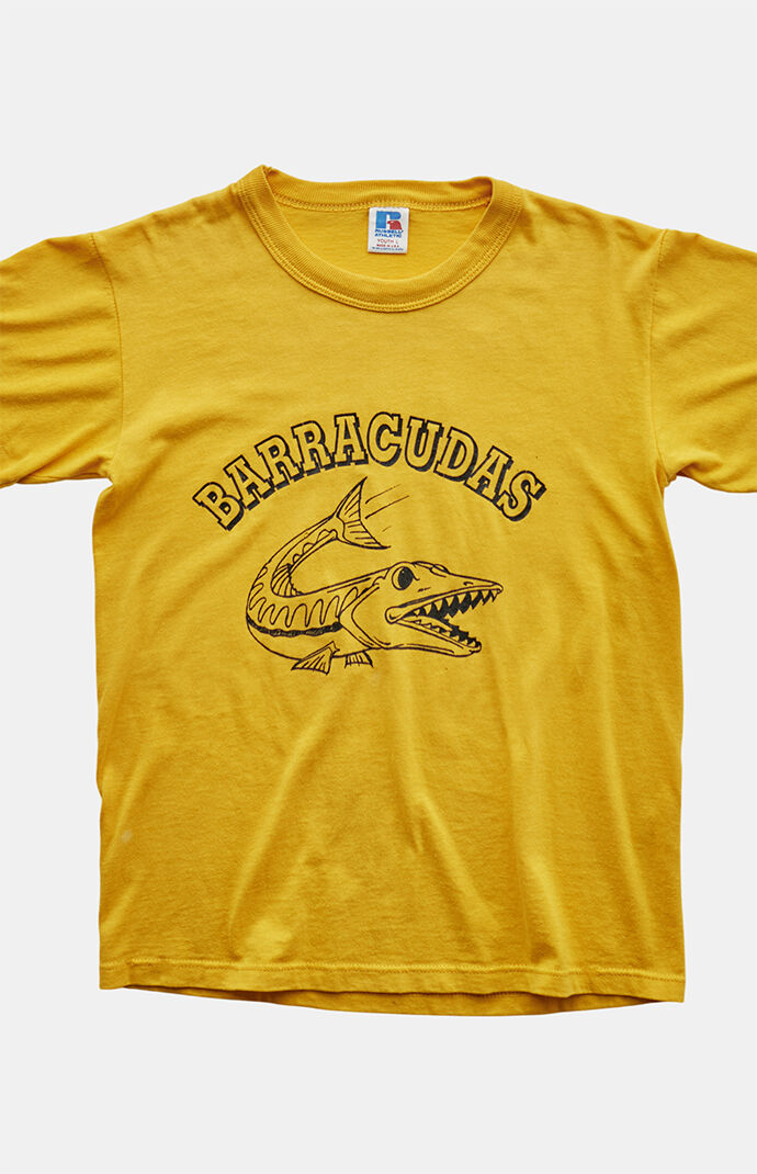 PS VINTAGE 90s Barracudas Russell Baby Graphic T-Shirt