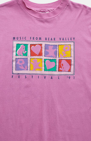 '90s Music From Bear Valley Festival Graphic T-Shirt image number 3