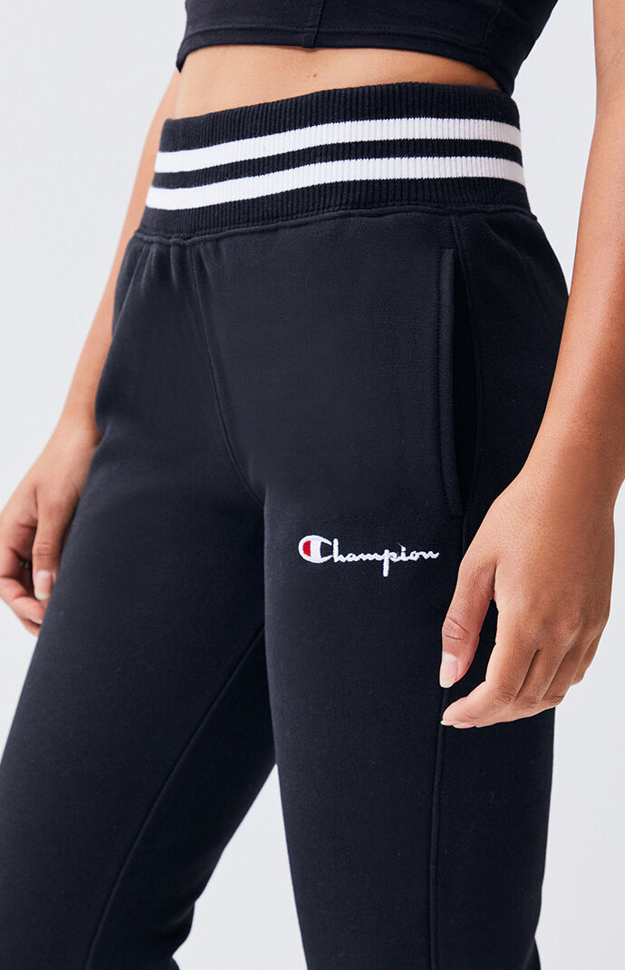 champion reverse weave yarn dye joggers