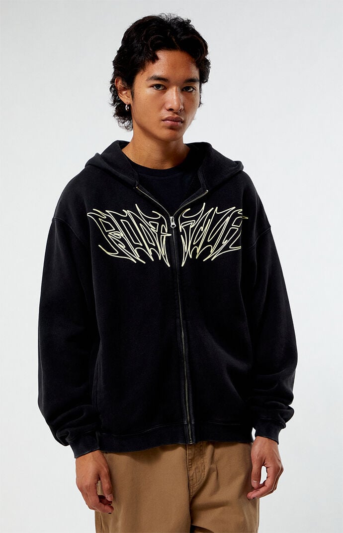 RODMAN BRAND Starscript Full Zip Hoodie | PacSun