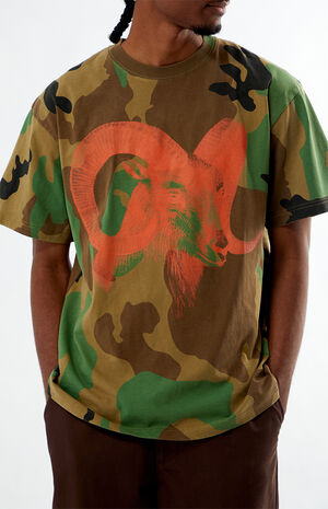 Washed Camo Animal T-Shirt image number 2