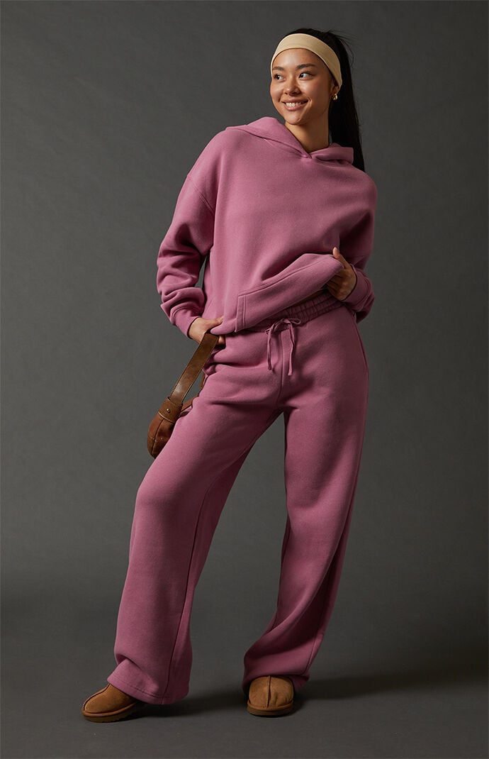 Pacsun Solid Fleece Baggy Sweatpants