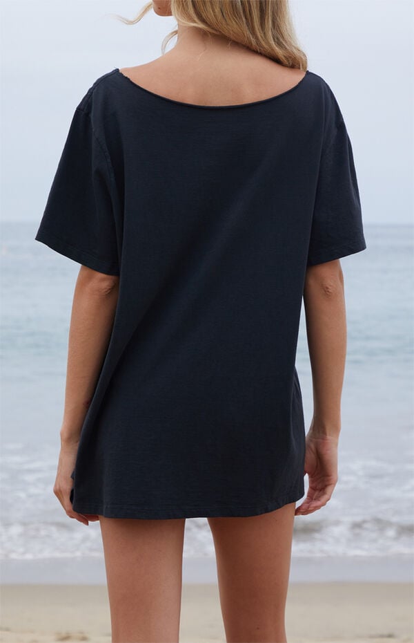 John Galt 44 Off-The-Shoulder Oversized T-Shirt