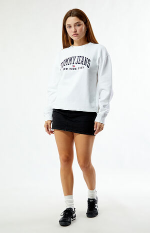 Varsity Crew Neck Relaxed Sweatshirt image number 4