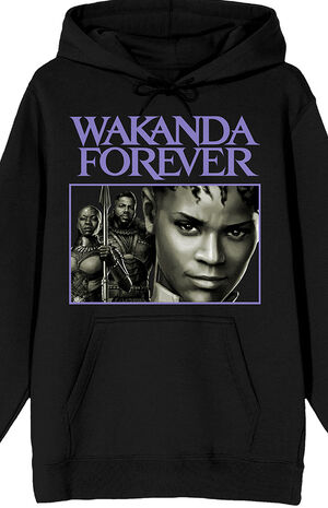 Black Panther Wakanda Forever Hoodie image number 2