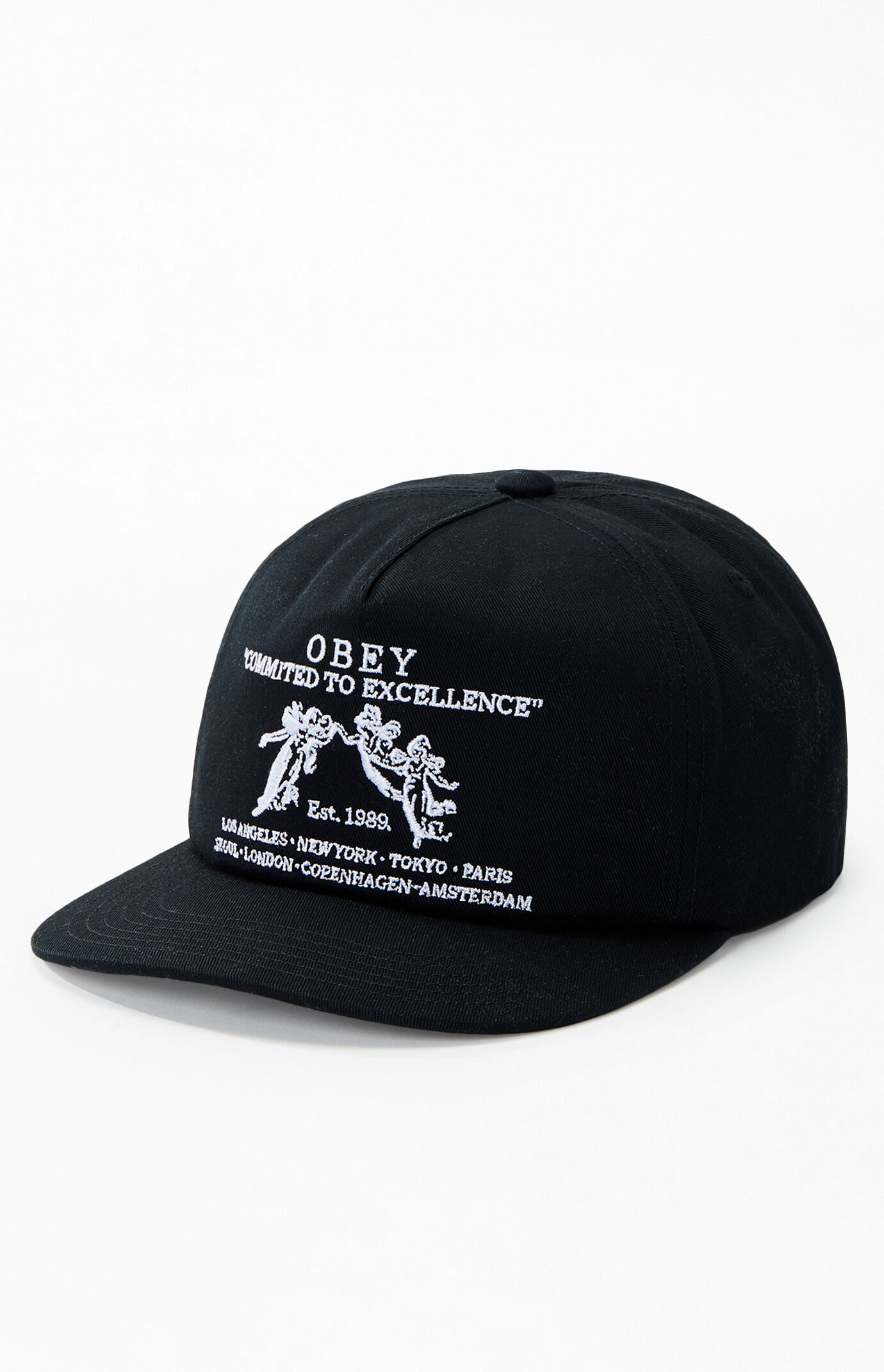 Please Obey The Law. 　5セット Obey Excellence 5-Panel Snapback Hat | Pacsun