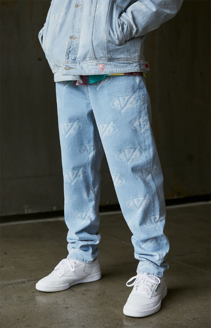 x J Balvin Printed Jeans