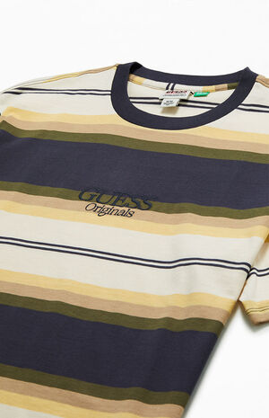 Logo Multi Stripe T-Shirt image number 2