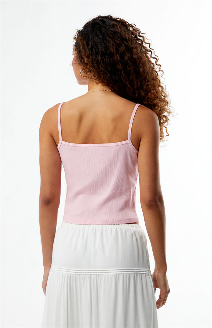 BlackEyePatch Hibiscus TANK TOP White！ Hibiscus Tank Top White / Multi | Princess Polly