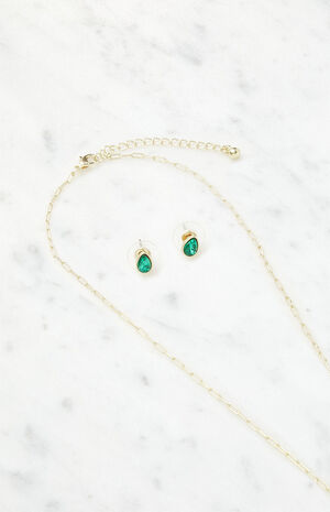 Snake Charmer Earrings & Necklace Bundle image number 2