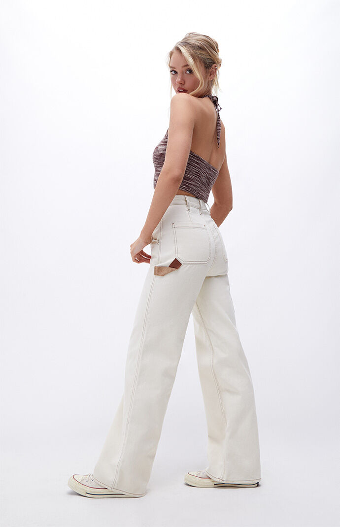 PacSun Bone Ultra High Waisted Flare
