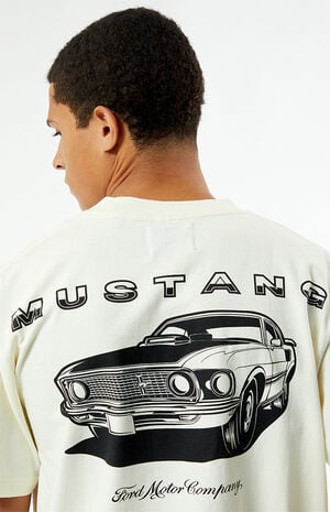 Mustang Car Pocket T-Shirt image number 3