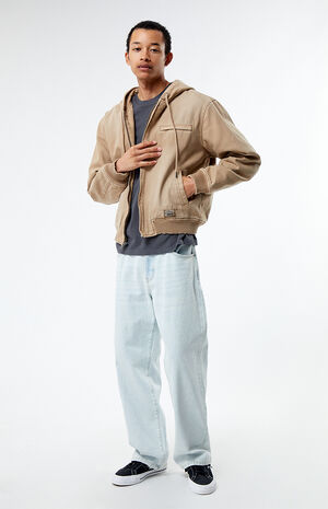 Canvas Worker Hooded Jacket image number 4